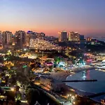 аркадия студия с балконом частичный вид моря первая линия от моря Daire Odessa
