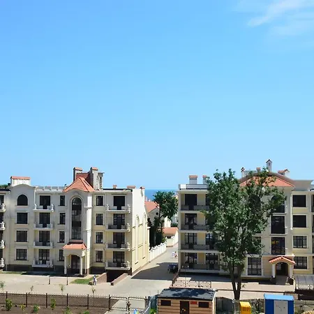 аркадия студия с балконом частичный вид моря первая линия от моря *