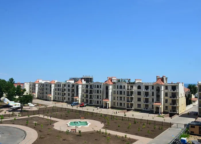 аркадия студия с балконом частичный вид моря первая линия от моря *